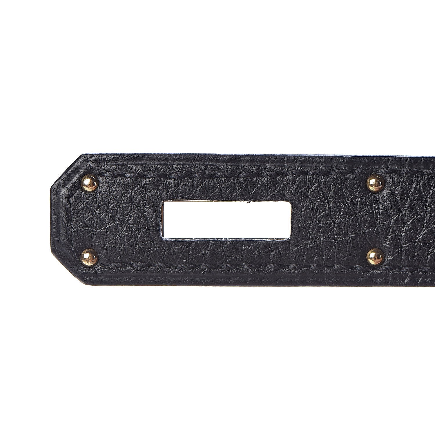 Hermes Togo Kelly Horseshoe Sellier 32 Black Vert Fonce 28 of 41