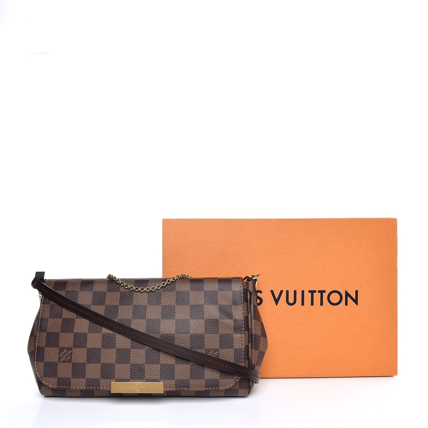 Louis Vuitton Damier Ebene Favorite MM 9 of 9
