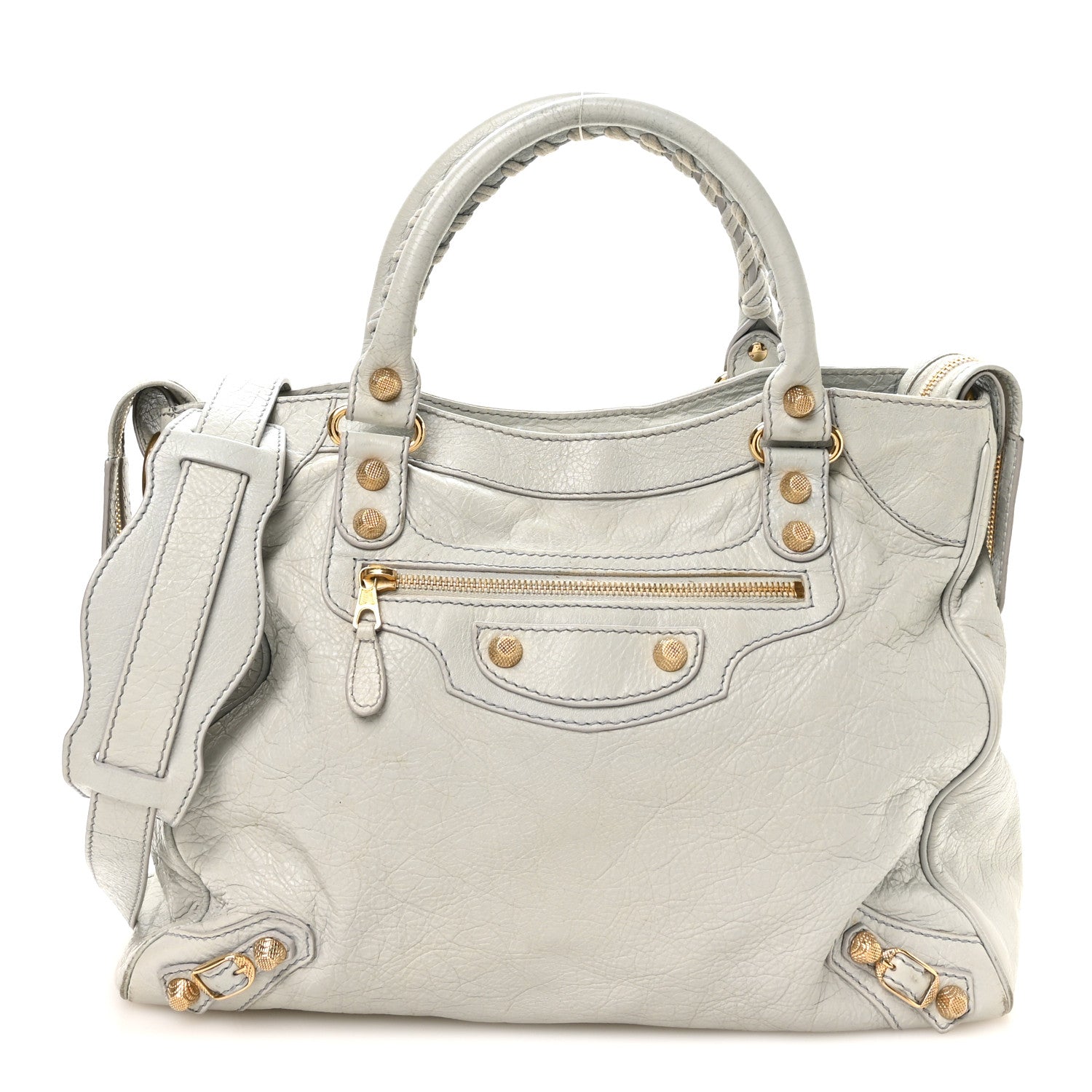 Balenciaga Agneau Giant 12 Gold Hardware Velo Gris Glace 1 of 11