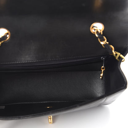 Chanel Lambskin Quilted Small Single Flap Black 4 of 9