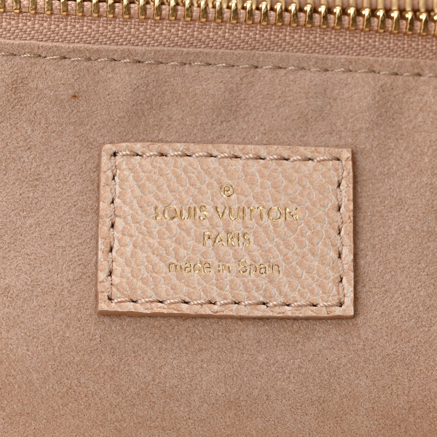Louis Vuitton Empreinte Monogram Summer Stardust Neverfull MM Beige Clair 7 of 10
