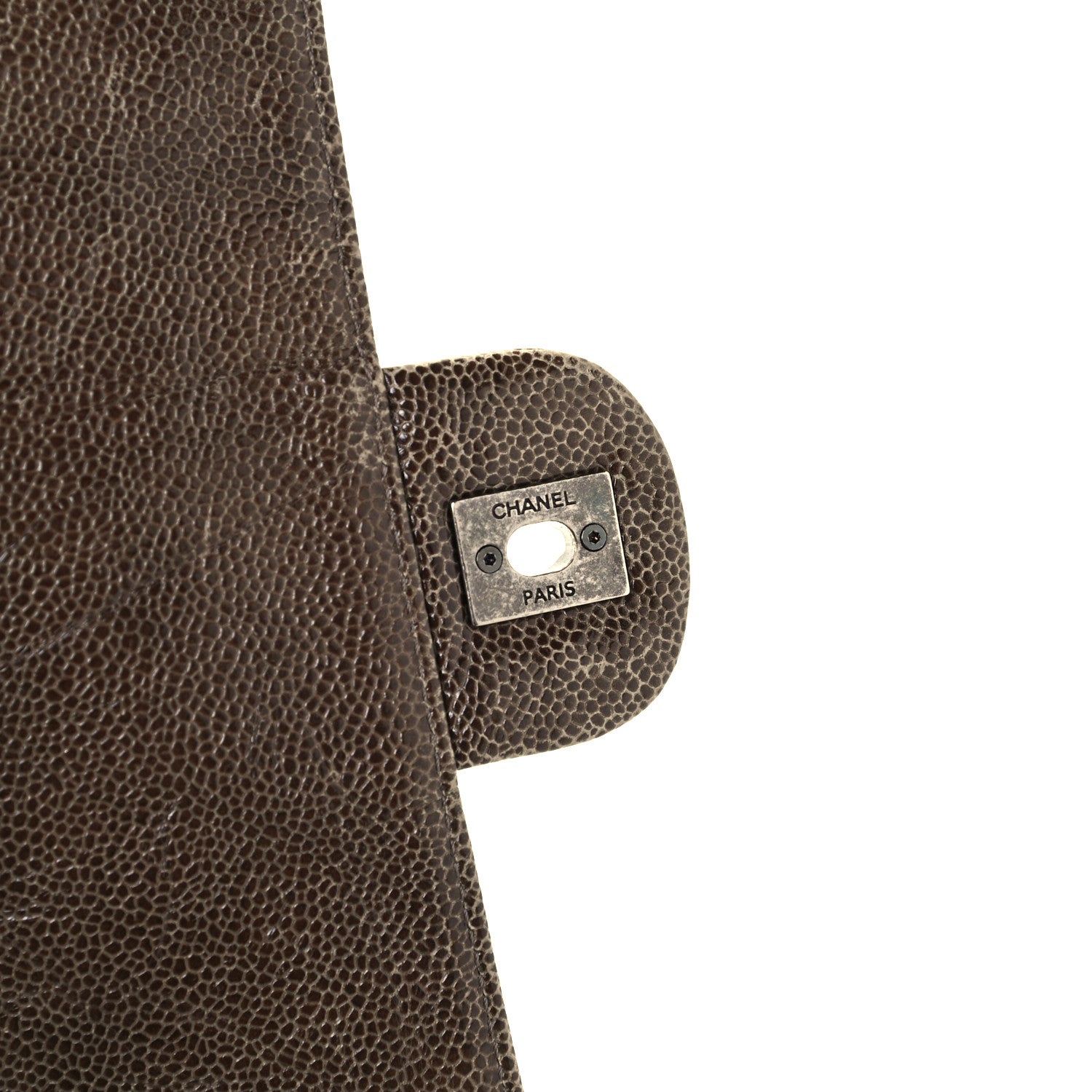 Chanel Crumpled Grained Calfskin Jumbo CC Crave Flap Beige 8 of 12