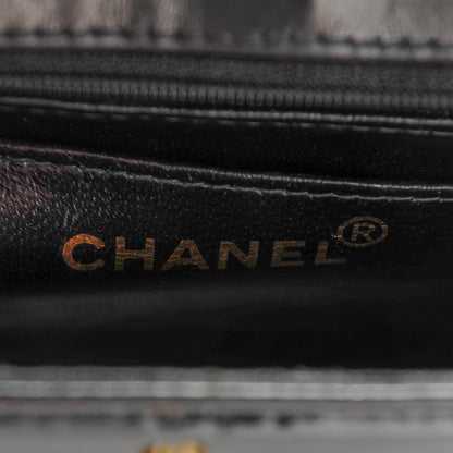 Chanel Patent Small Flap Bag Black 6 of 8