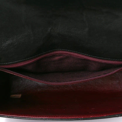 Chanel Lambskin Quilted CC Single Flap Shoulder Bag Black 6 of 14