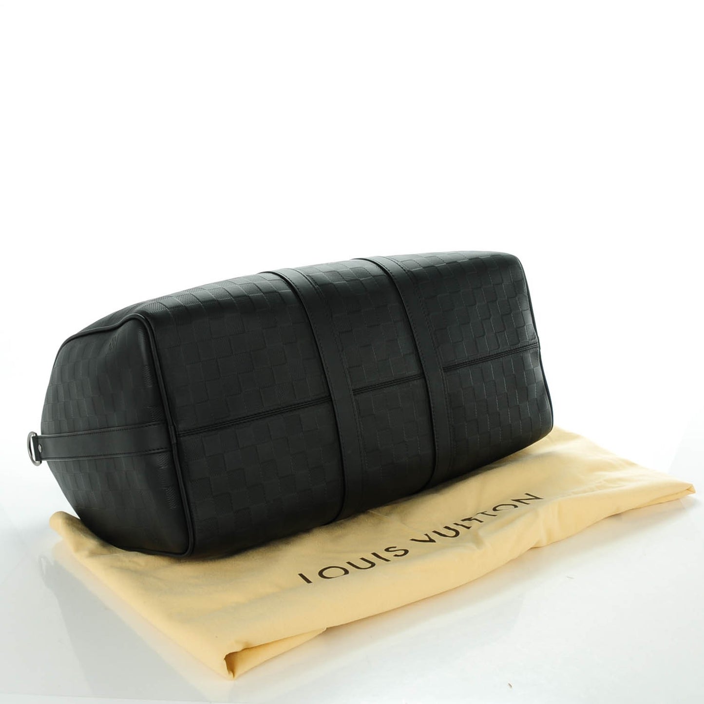 Damier Infini Keepall Bandouliere 45 Onyx