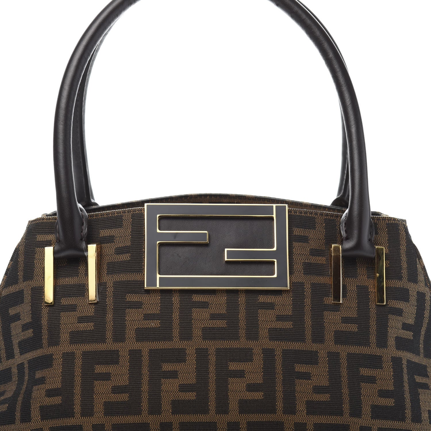 Fendi Zucca Mia Tote Tobacco 12 of 12