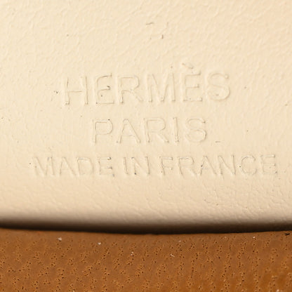 Hermes Milo Lambskin Grigri Rodeo Pegase Horse Bag Charm PM Sesame Black Nata 3 of 4