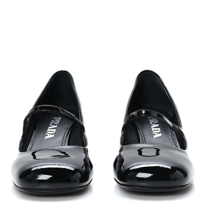 Prada Patent Mary Jane 45mm Pumps 36 Black 2 of 7