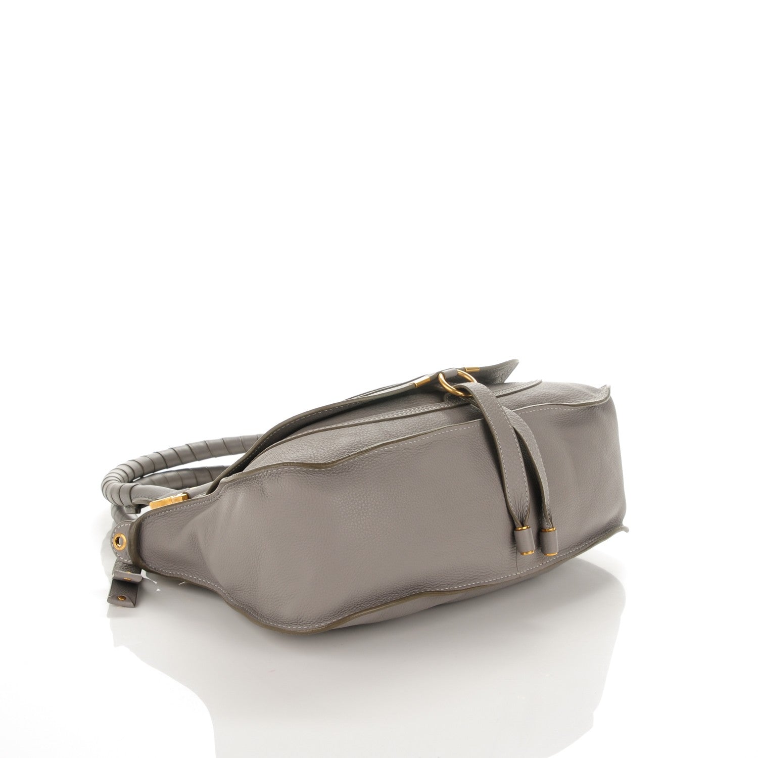 Chloe Calfskin Medium Marcie Satchel Cashmere Grey 4 of 8