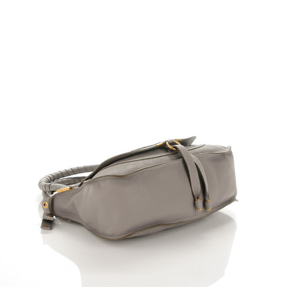 Chloe Calfskin Medium Marcie Satchel Cashmere Grey 4 of 8