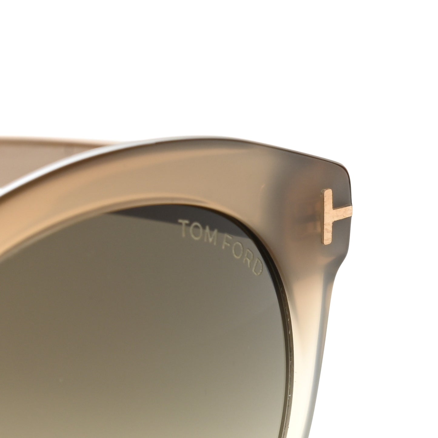 Monica Round Sunglasses TF429 Gold