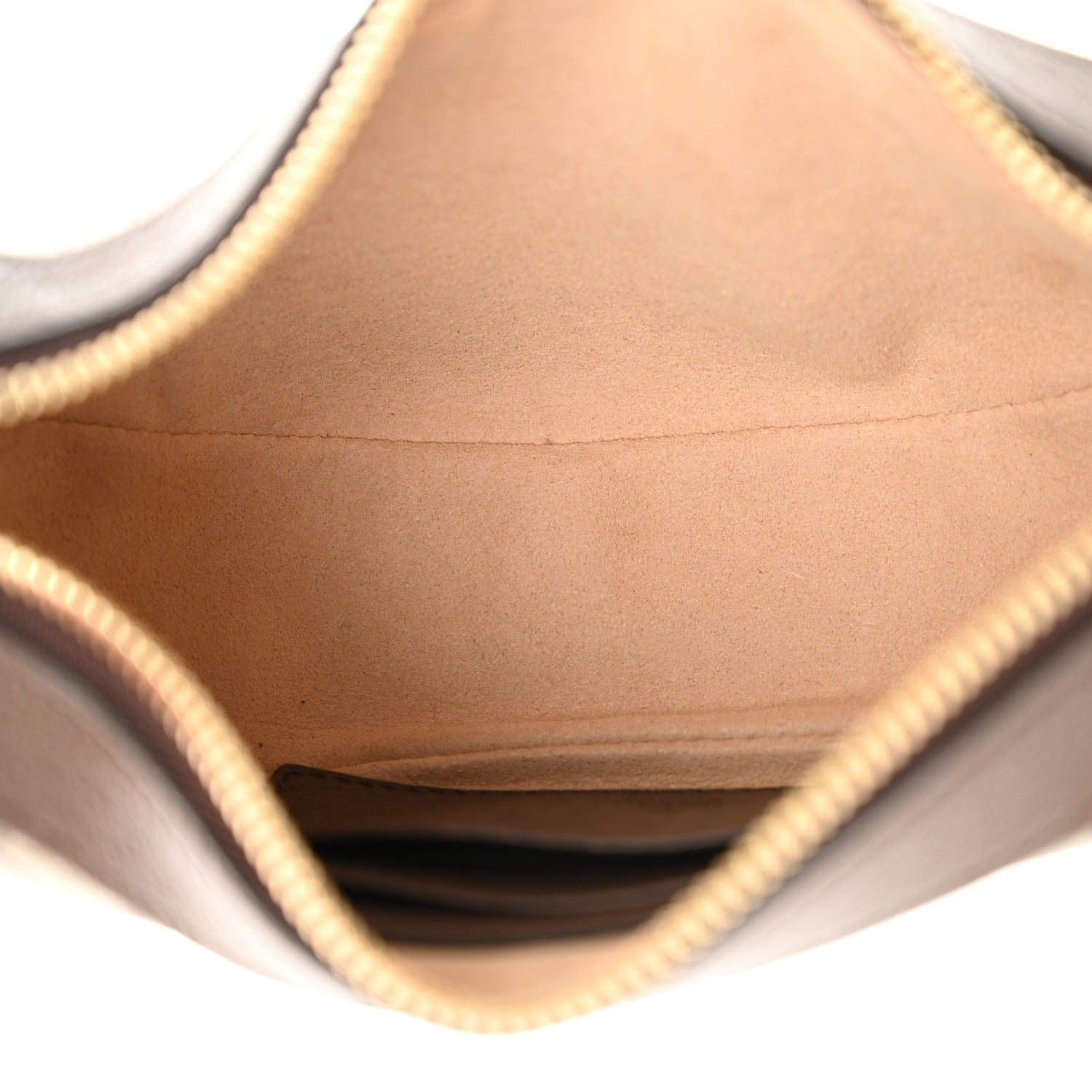 Gucci GG Supreme Monogram Textured Calfskin Web Mini Ophidia Half Moon Hobo Beige Ebony New Acero 5 of 10