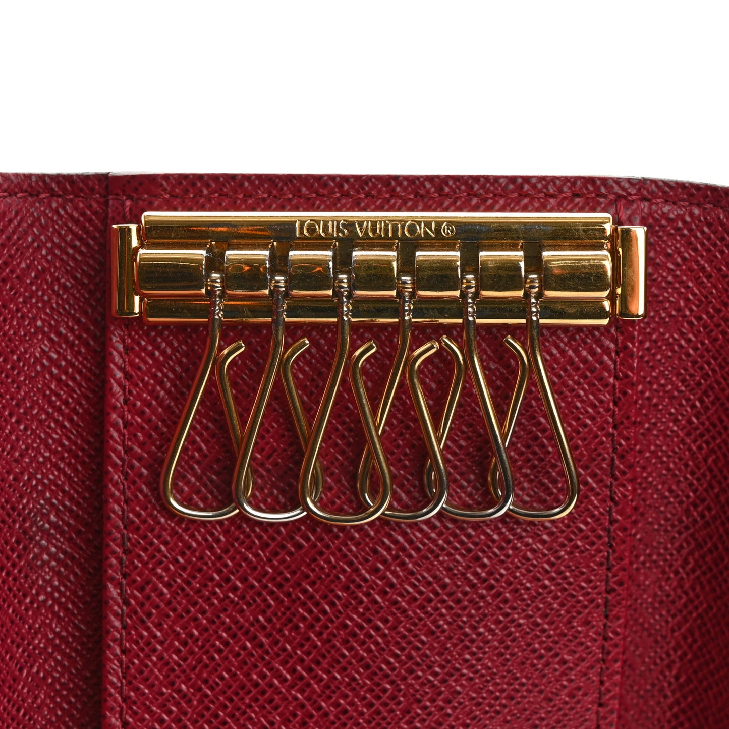 Monogram 6 Key Multicles Holder Fuchsia
