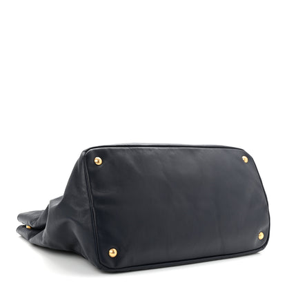 Prada Soft Calfskin Tote Baltico 4 of 10