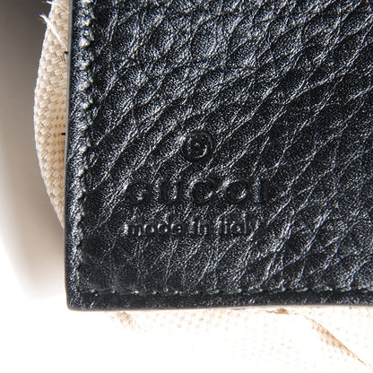 Gucci Guccissima Horsebit Detail Wristlet Black 7 of 8