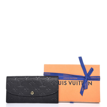 Louis Vuitton Empreinte Emilie Wallet Black Dune 8 of 8