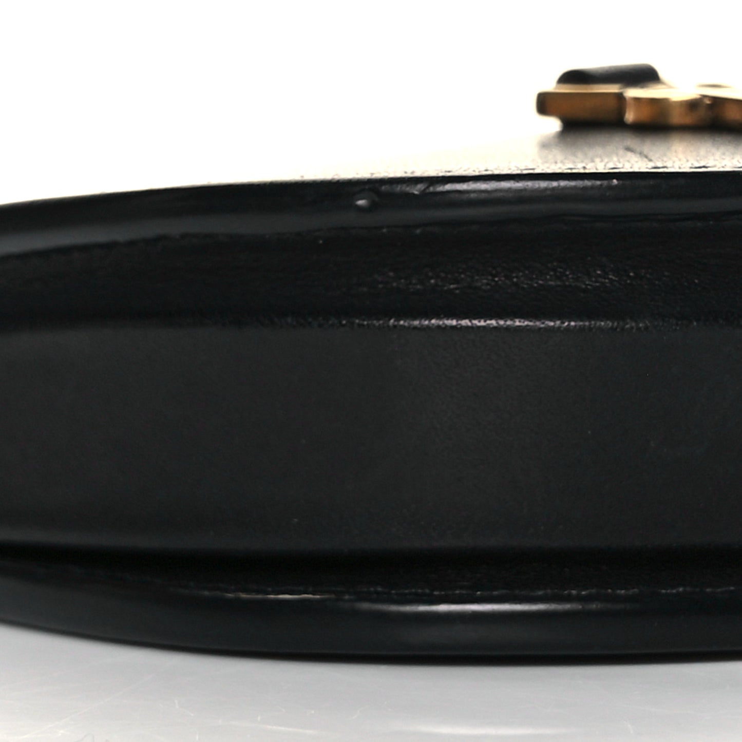 Calfskin Monogram Baby Kaia Crossbody Bag Black