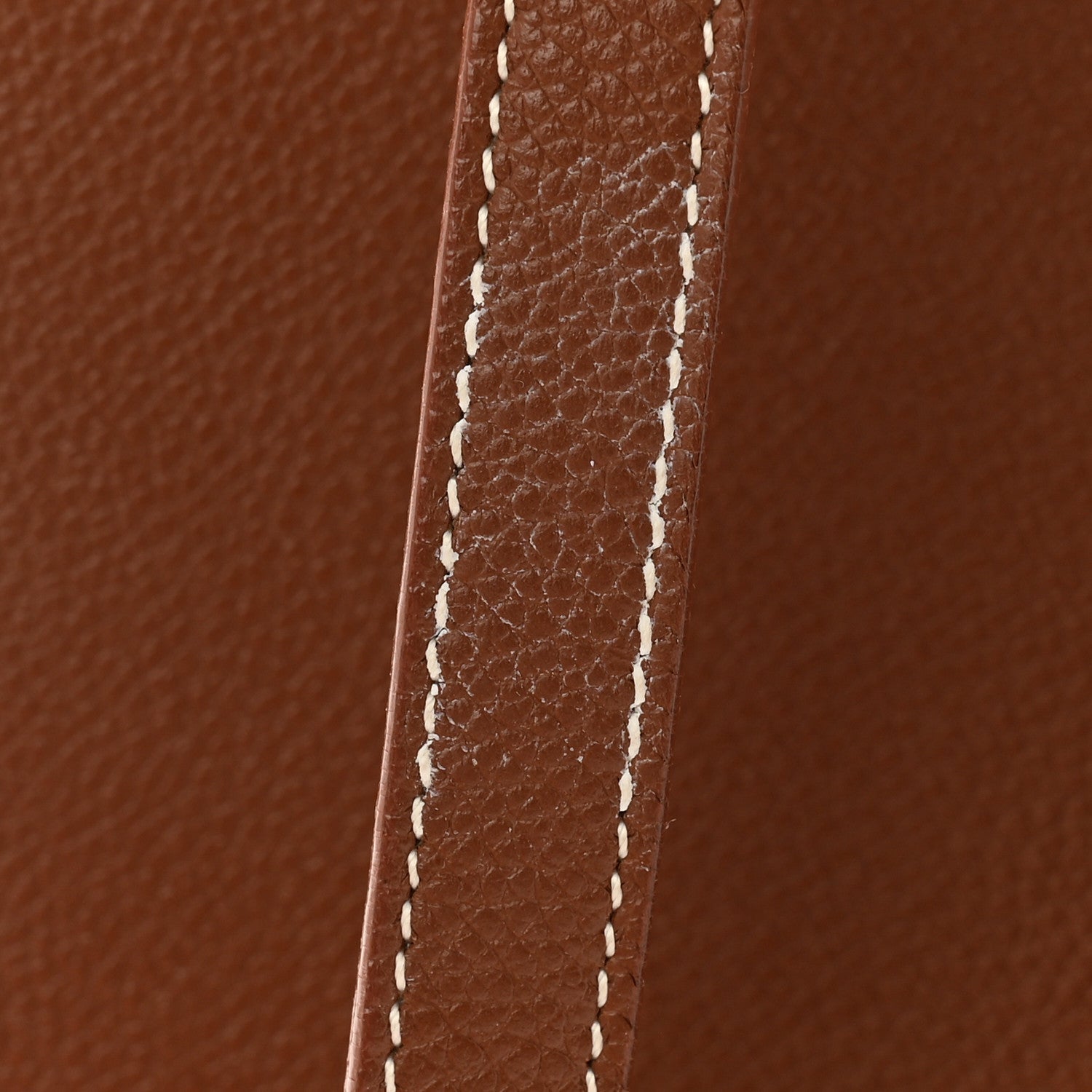 Saint Laurent Grained Calfskin Topstitch Small Sac De Jour Saddle 12 of 13