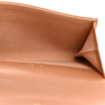 Chanel Lambskin Quilted Chanel 19 Flap Card Holder Brown 5 of 8