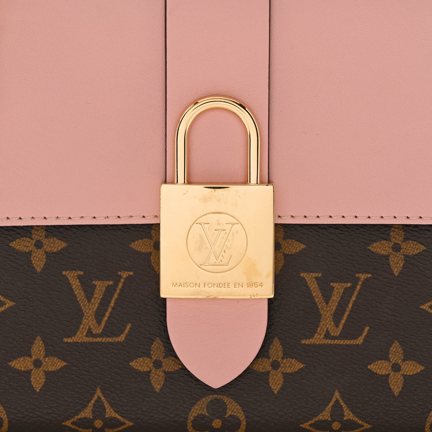 Monogram Locky BB Rose Poudre