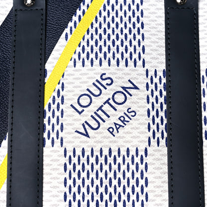 Louis Vuitton Damier Azur Latitude America's Cup Keepall Bandouliere 45 12 of 14