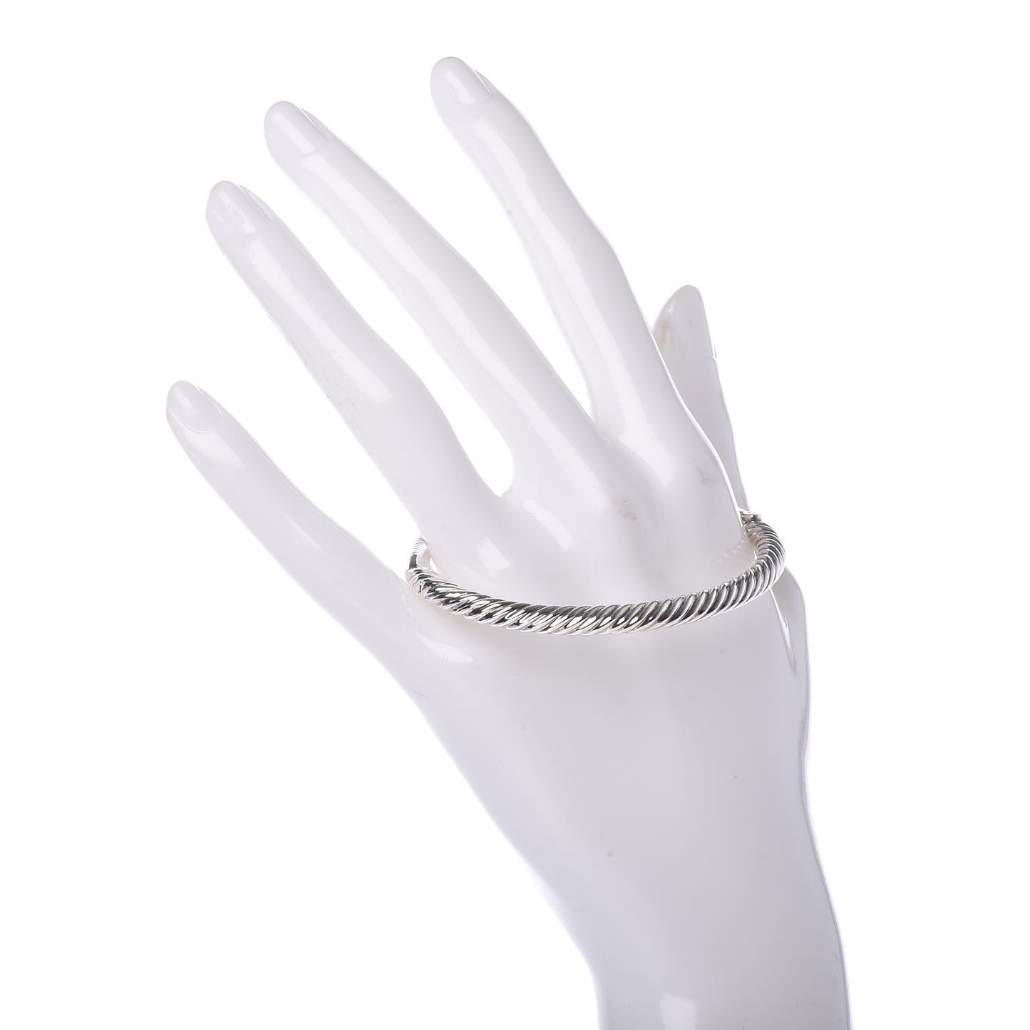 Sterling Silver Narrow Cable Classics Bracelet