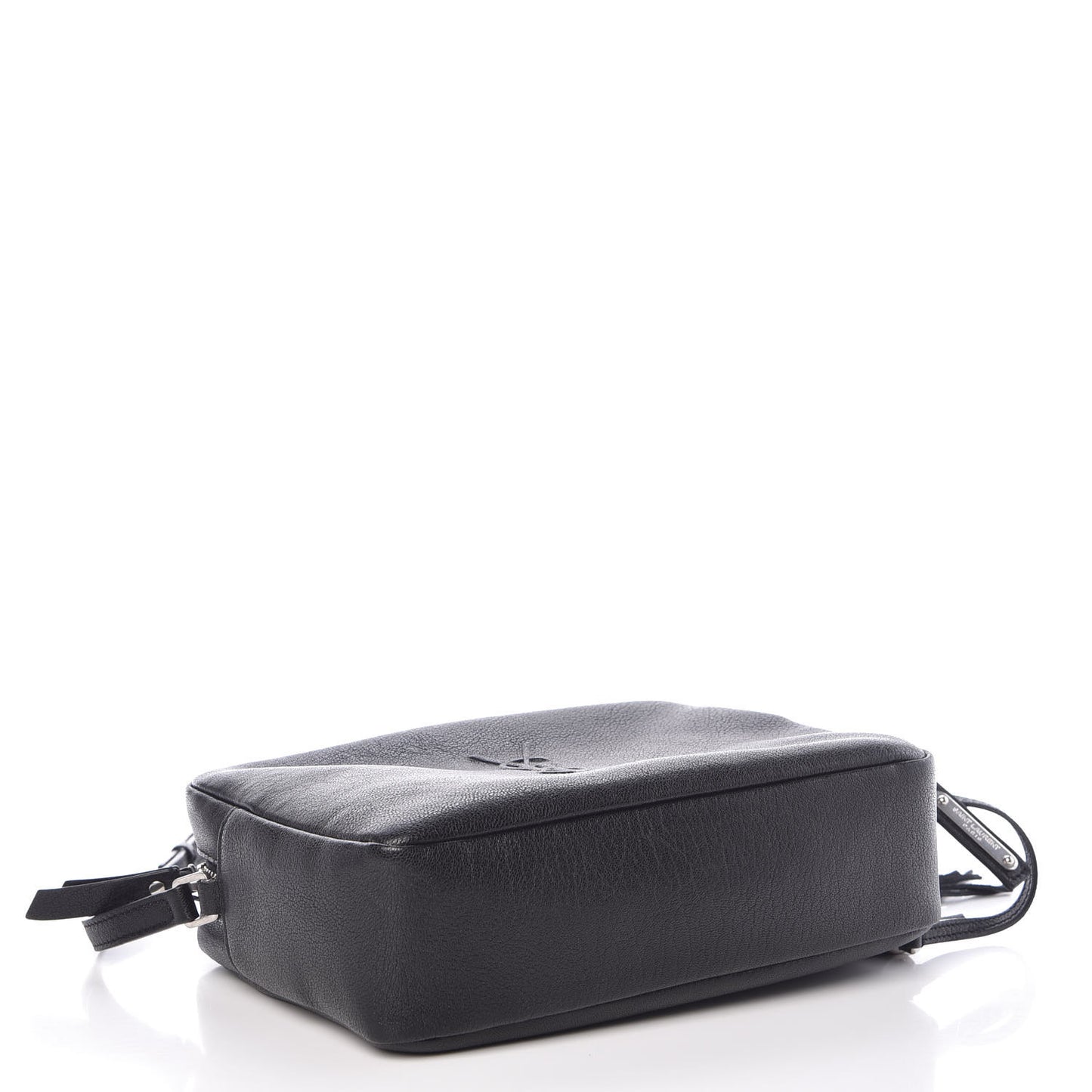 Lambskin Monogram Small Lou Camera Bag Black