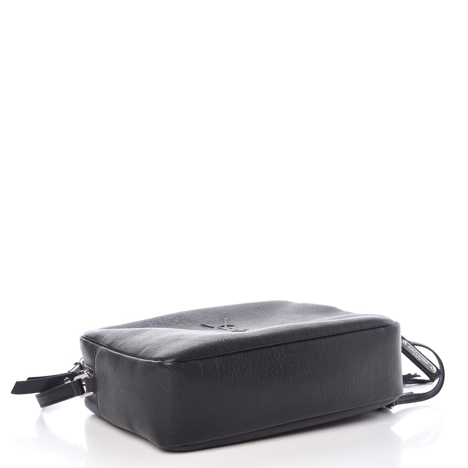 Saint Laurent Lambskin Monogram Small Lou Camera Bag Black 4 of 7