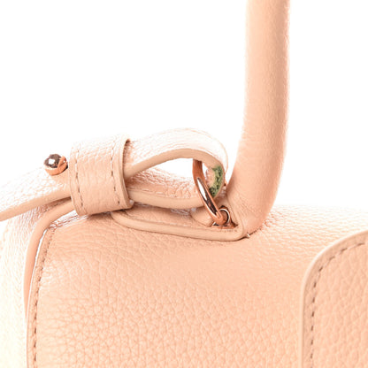 Delvaux Grained Calfskin Mini Brillant Satchel Nude 12 of 12
