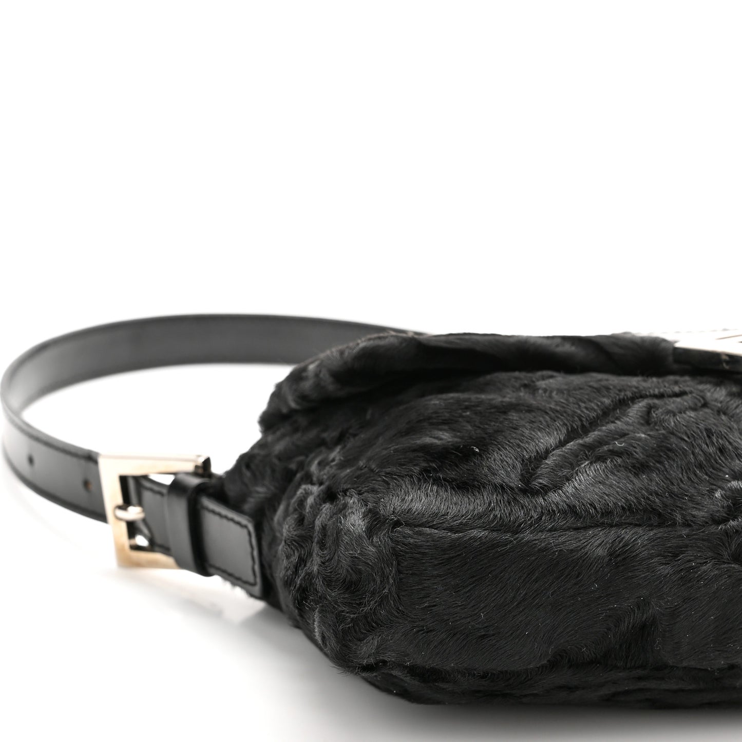 Persian Lamb Baguette Black