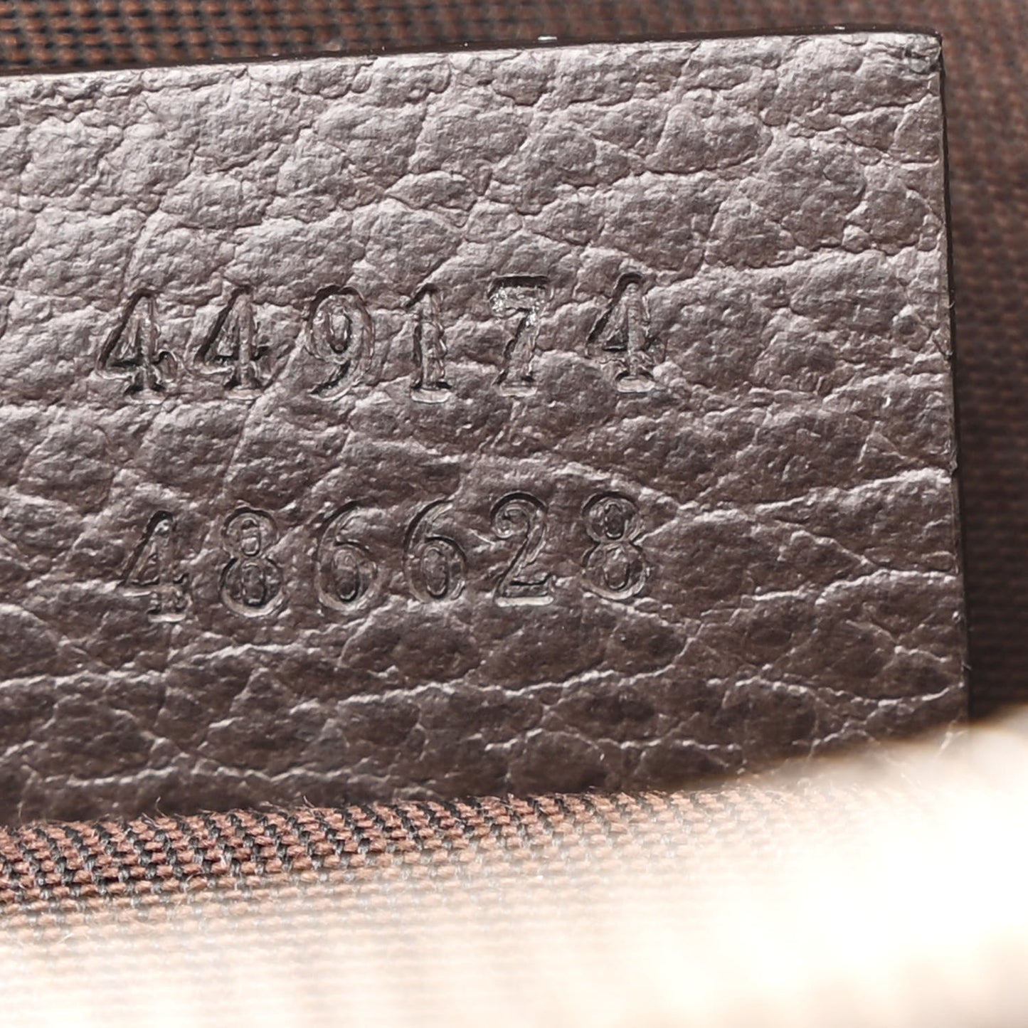 Monogram Belt Bag Dark Brown