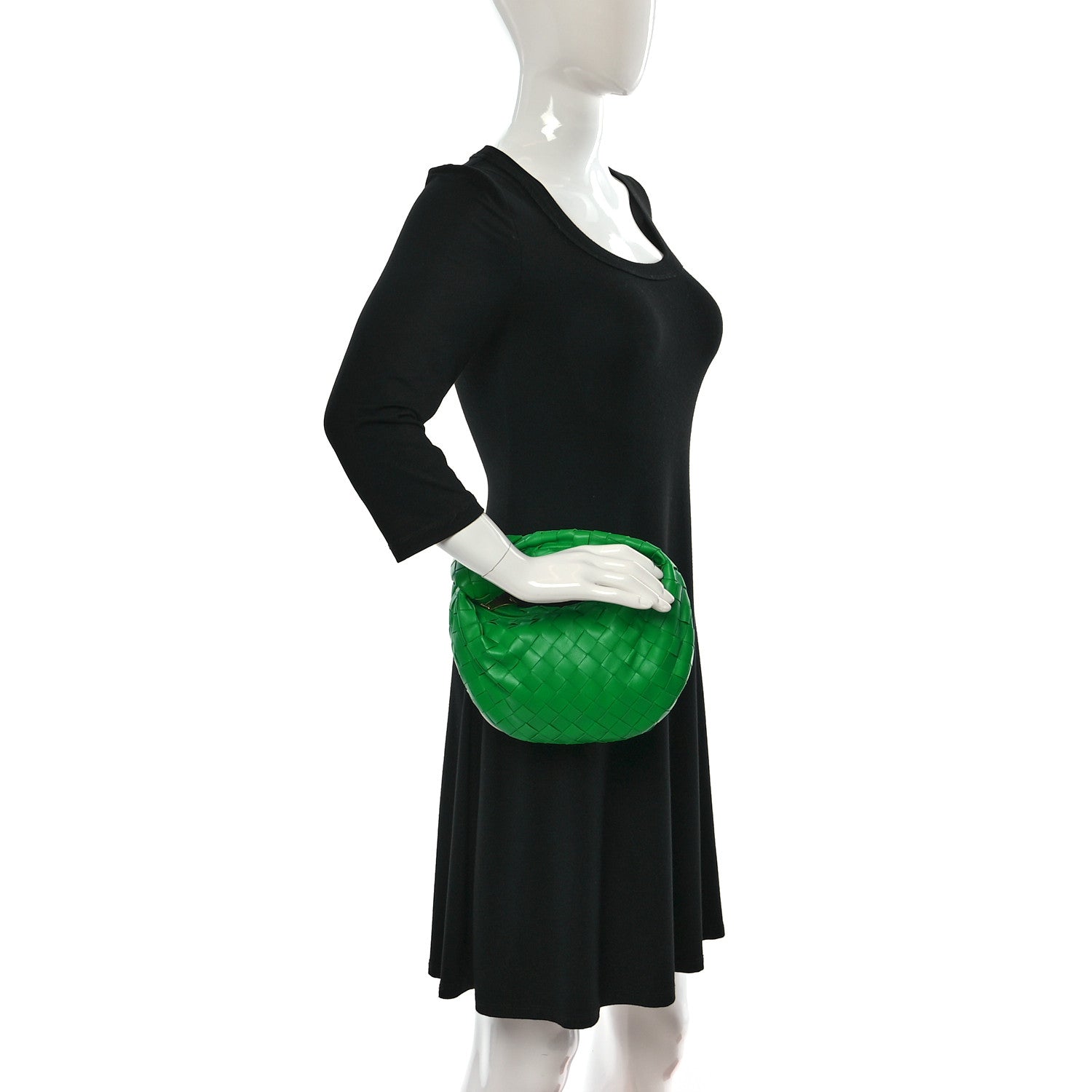 Bottega Veneta Nappa Intrecciato Mini Jodie Parakeet 2 of 9