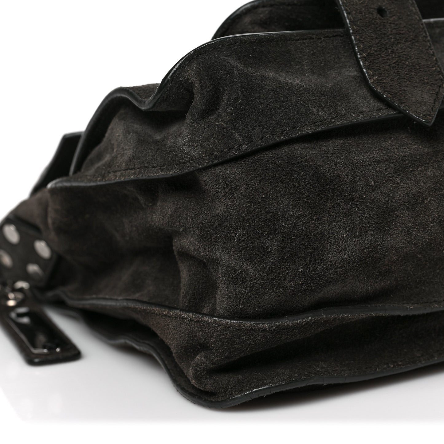 Suede Medium PS1 Satchel Pepe
