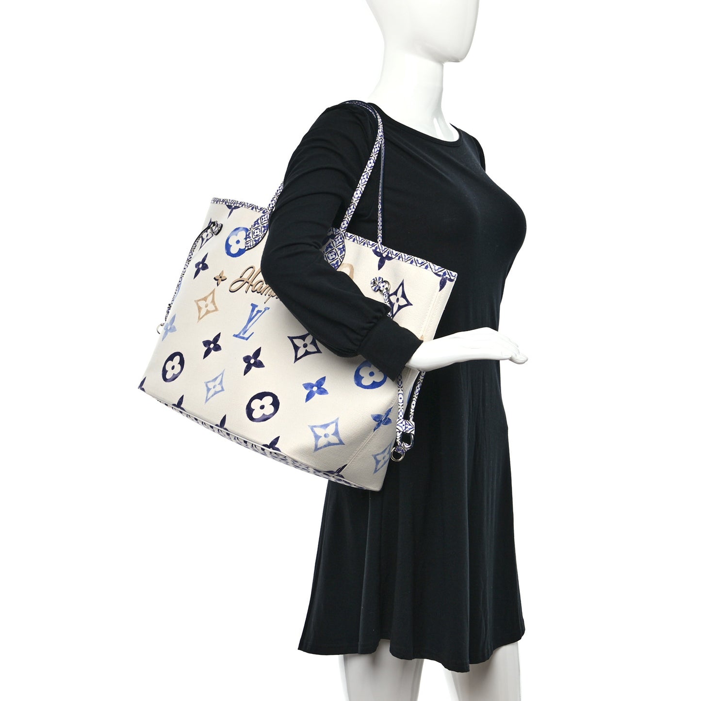 Monogram Canvas By The Pool Hamptons 2.0 Neverfull GM Blue