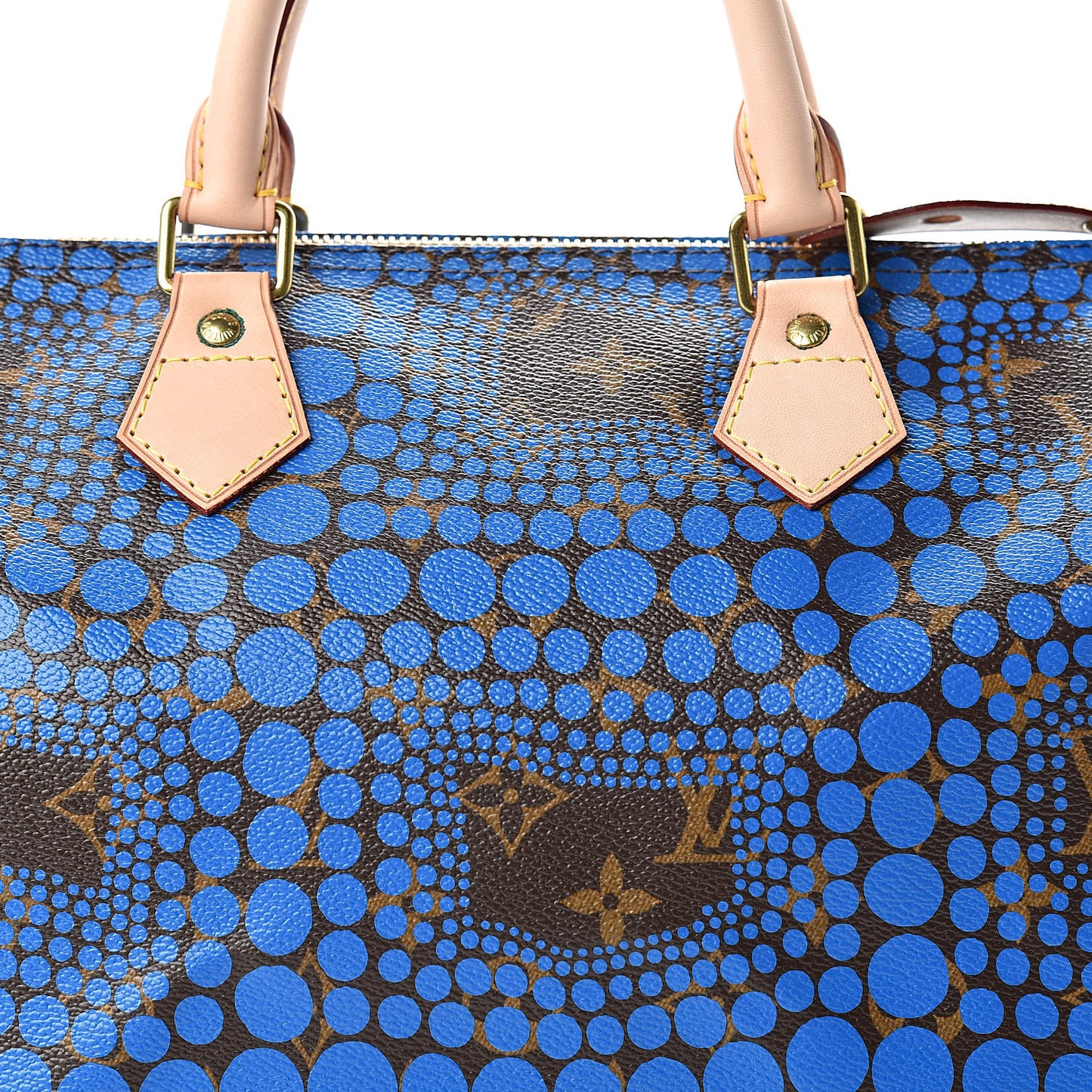Monogram Kusama Town Speedy 30 Blue