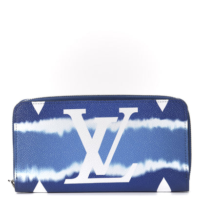 Louis Vuitton Monogram Escale Zippy Wallet Blue 1 of 8