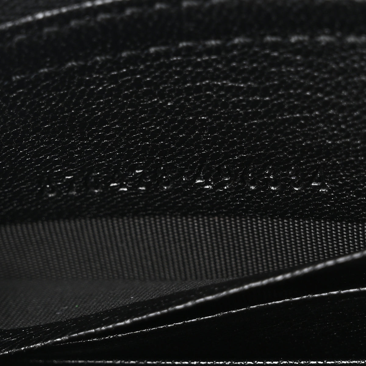 Essence Classic Monogram Zip Pouch Black