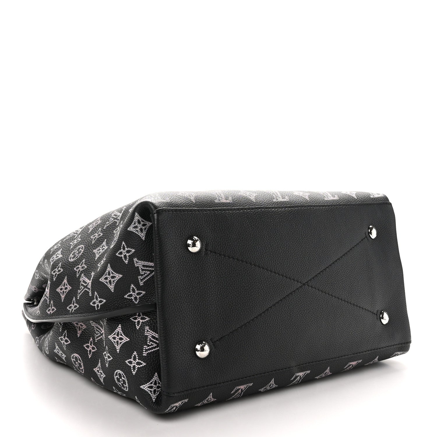 Louis Vuitton Mahina Carmel Hobo PM Black 4 of 10
