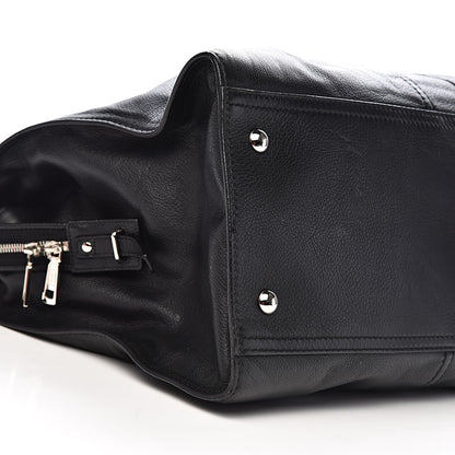 Saint Laurent Sheepskin Large Cabas ChYc Black 10 of 16