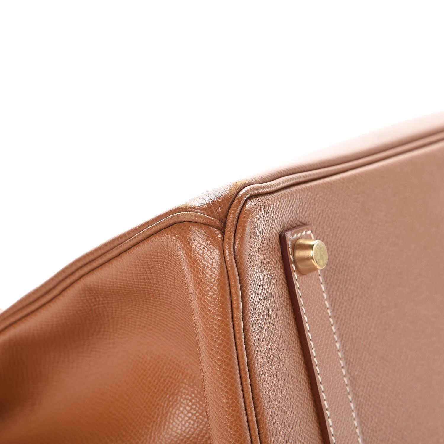 Hermes Courchevel Birkin 35 Gold 38 of 39