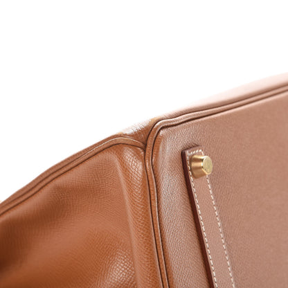 Hermes Courchevel Birkin 35 Gold 38 of 39