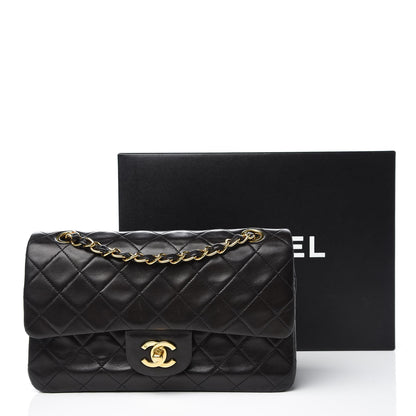 Chanel Lambskin Quilted Small Double Flap Black 10 of 10