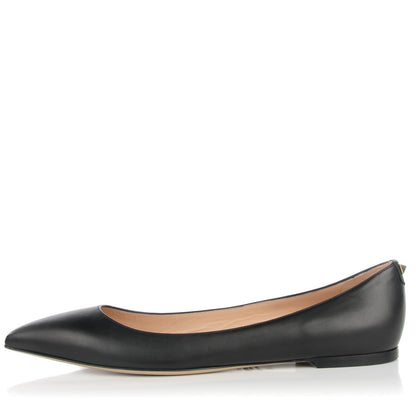 Valentino Garavani Nappa Rockstud Ballet Flats 40 Black 1 of 8