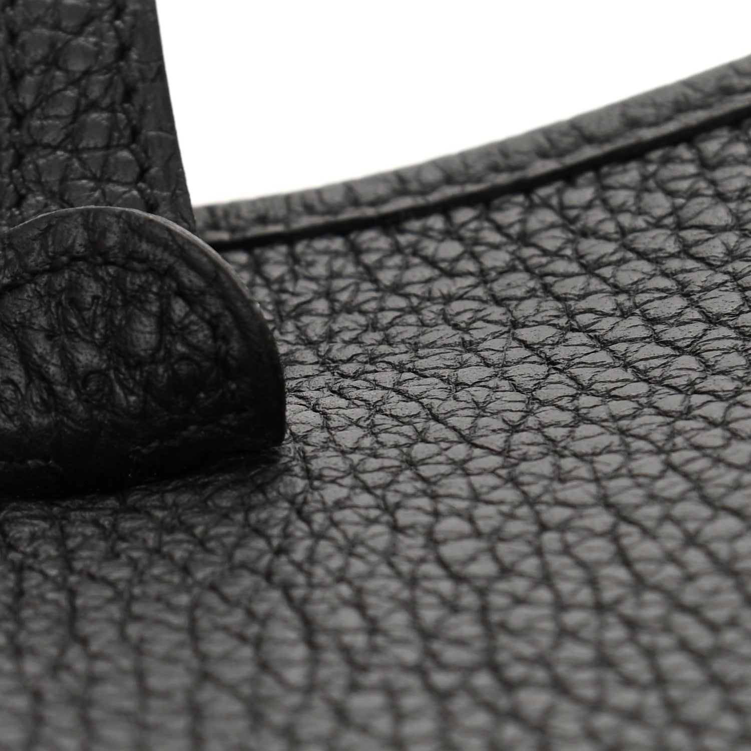 Hermes Taurillon Clemence Evelyne TPM Black 7 of 11