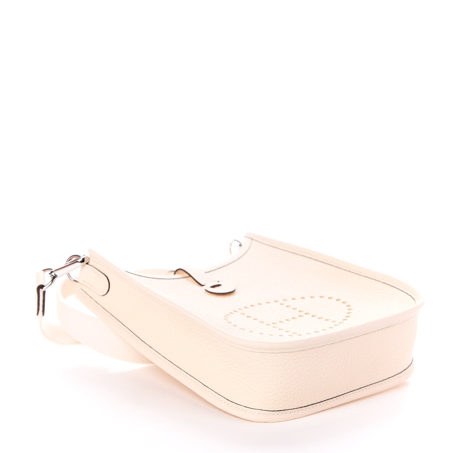 Hermes Taurillon Clemence Amazone Evelyne TPM Nata Craie 4 of 9