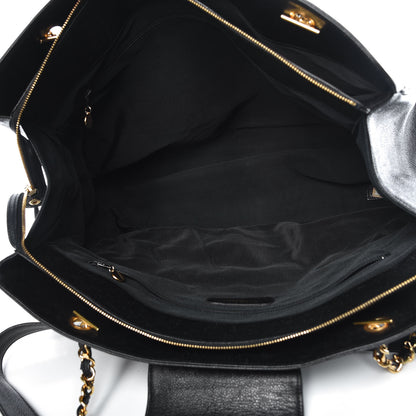 Chanel Caviar XL Weekender Bag Black 6 of 12