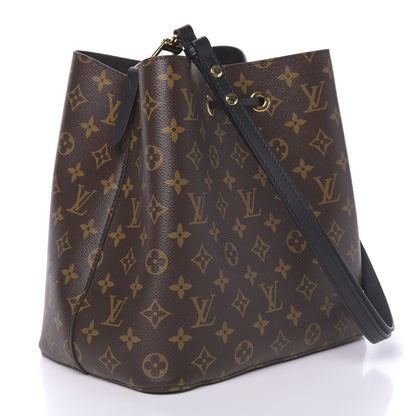 Louis Vuitton Monogram Neonoe MM Black 3 of 9