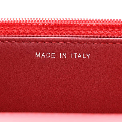 Chanel Patent Quilted Brilliant Wallet On Chain WOC Red 7 of 14