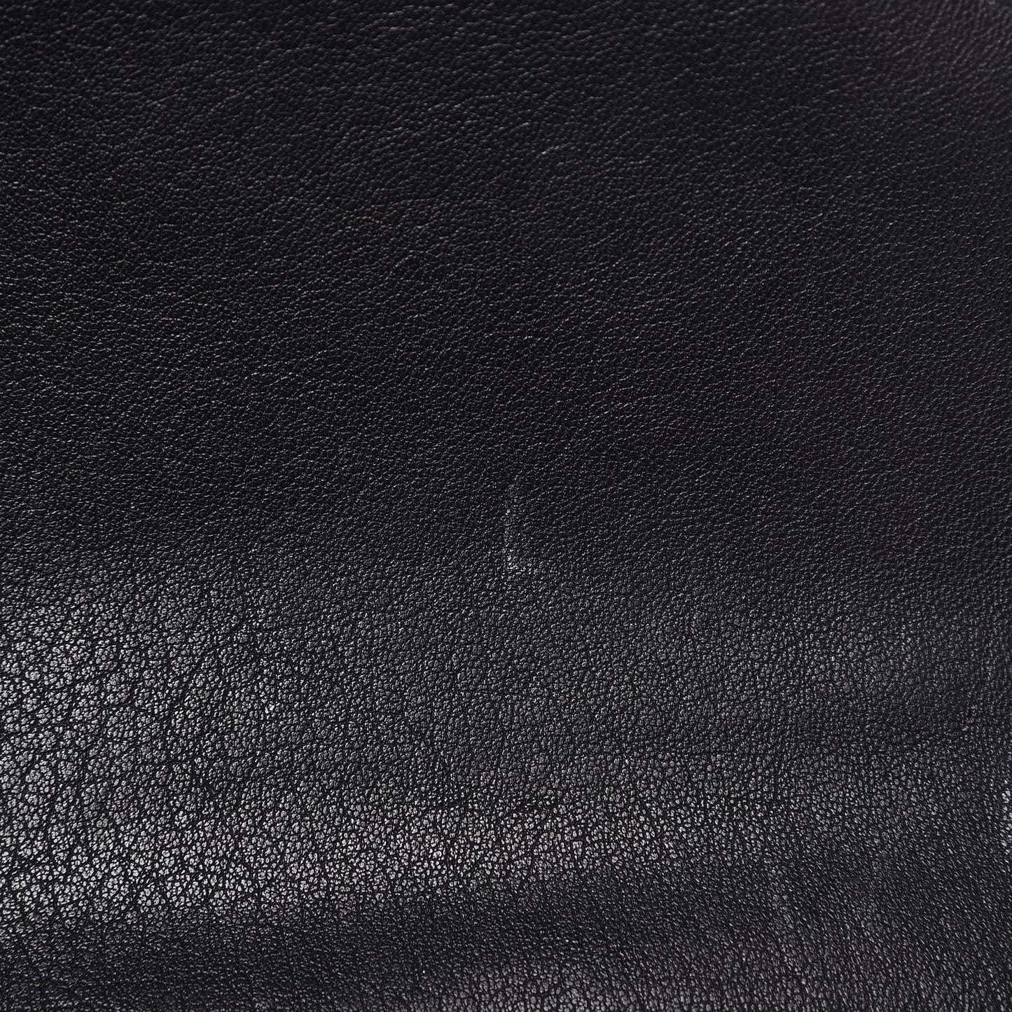 Sheepskin Matelasse Chevron Monogram Medium College Bag Black