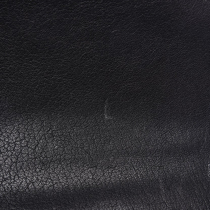 Saint Laurent Sheepskin Matelasse Chevron Monogram Medium College Bag Black 8 of 10
